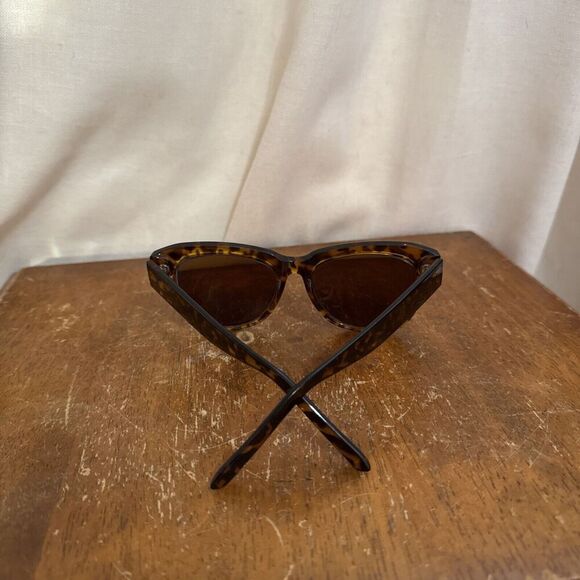 Zenni‎ Sunglasses Eyeglasses FRAME Tortoise Shell Brown Thick Square Chic - Picture 4 of 9